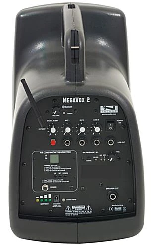 Anchor Audio PA System, Two Speakers, Two Stands, One Wireless Microphone - Black 4 Anchor Audio PA System, Two Speakers, Two Stands, One Wireless Microphone - Black - Image 4