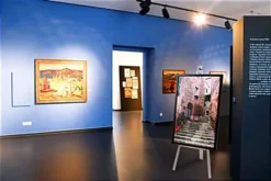 Acrylic Display Easel For Floor, A Frame Design, Fixed Pegs - Clear -UZI Business Furniture Shop aceasflaff.ra5 preview