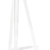 Acrylic Display Easel For Floor, A Frame Design, Fixed Pegs - Clear