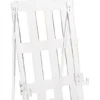 Acrylic Display Easel For Floor, H Frame Design, Height Adjustable Hooks - Clear