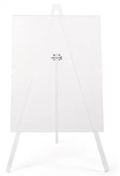 Display Easel For Floor Or Countertop, Folding, Holds 18 X 24 Media - Clear Acrylic -UZI Business Furniture Shop aceasflsgn .ra2 preview