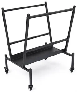 Mobile Art Display Rack, Holds Up To (50) 24" X 36" Art Protectors - Black -UZI Business Furniture Shop adrack1.ra2 preview