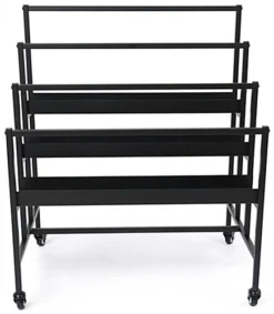 Mobile Art Display Rack, 3-Tiered, Holds Up To (75) 24" X 36" Art Protectors - Black -UZI Business Furniture Shop adrack3tr.ra3 preview