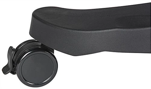 Height Adjustable Laptop Stand, Mouse Pad & Cup Holder – Black 10 Height Adjustable Laptop Stand, Mouse Pad & Cup Holder – Black - Image 10