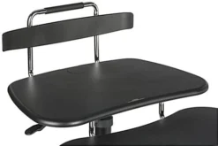 Height Adjustable Laptop Stand For 27” Monitors, Keyboard Shelf & Mouse Pad - Black 17 Height Adjustable Laptop Stand For 27” Monitors, Keyboard Shelf & Mouse Pad - Black -UZI Business Furniture Shop adtmwsf6.ra5 preview