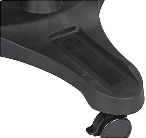 Height Adjustable Laptop Stand With Universal Tablet Holder - Black 11 Height Adjustable Laptop Stand With Universal Tablet Holder - Black - Image 11