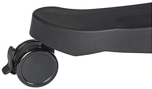 Height Adjustable Laptop Stand With Universal Tablet Holder - Black 12 Height Adjustable Laptop Stand With Universal Tablet Holder - Black - Image 12