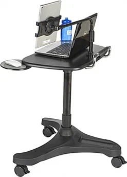 Height Adjustable Laptop Stand With Universal Tablet Holder - Black 14 Height Adjustable Laptop Stand With Universal Tablet Holder - Black -UZI Business Furniture Shop adtmwsg7.ra2 preview