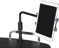 Height Adjustable Laptop Stand With Universal Tablet Holder - Black 17 Height Adjustable Laptop Stand With Universal Tablet Holder - Black -UZI Business Furniture Shop adtmwsg7.ra5 preview
