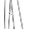 Display Easel For Floor With Adjustable Top And Bottom Clamps - Silver