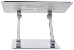 9.37" D Aluminum Laptop Stand, Portable, Adjustable Angle And Height - Silver 11 9.37" D Aluminum Laptop Stand, Portable, Adjustable Angle And Height - Silver -UZI Business Furniture Shop allptpst.ra3 preview