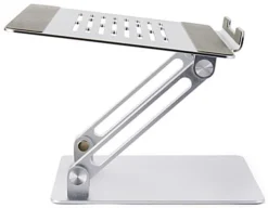 9.37" D Aluminum Laptop Stand, Portable, Adjustable Angle And Height - Silver 12 9.37" D Aluminum Laptop Stand, Portable, Adjustable Angle And Height - Silver -UZI Business Furniture Shop allptpst.ra4 preview