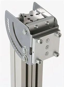 TV Stand With Oval Base, Fits Monitors 42” To 60”, Tilting Bracket – Silver -UZI Business Furniture Shop avaplgt.ra2 preview