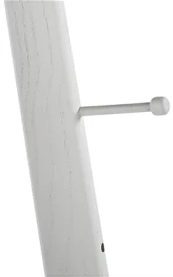 Wood Easel For Floor With Bi-Fold Design, Adjustable Pegs With 8 Set Heights - White -UZI Business Furniture Shop bfe6wh.ra2 preview