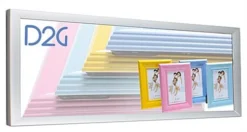 10’ X 20’ Silver Banner Stretching Frame, Wall Mounting