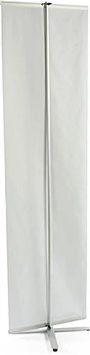 Banner Stand With 24”w Custom Graphics, Adjustable Height - Silver 5 Banner Stand With 24”w Custom Graphics, Adjustable Height - Silver - Image 5