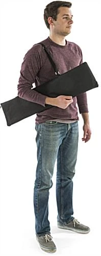 Banner Stand With 24”w Custom Graphics, Adjustable Height - Silver 6 Banner Stand With 24”w Custom Graphics, Adjustable Height - Silver - Image 6