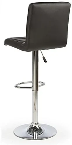 Adjustable Stool W/ Leathette Seat, 360° Swivel, Backrest, Set Of 2 - Black -UZI Business Furniture Shop bnst3tbk.ra3 preview