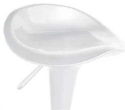 Adjustable Height Stool With 360 Degree Swivel, Backless, Footrest - White -UZI Business Furniture Shop brstlabss3.ra5 preview