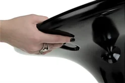 24” Round Cocktail Table, Height Adjustable, 360 Degree Swivel - Black -UZI Business Furniture Shop brtblbf1.ra2 preview