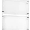 (2) 17 X 11 Sign Holders With Wall Mount Cable - Clear