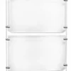 (4) 17 X 11 Sign Holders With Wall Mount Cable - Clear
