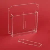 Workshop Series 11 X 11 Acrylic Literature Holder, 4 Cable Hanging Holes - Clear
