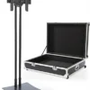 Portable TV Stand W/ Rotating Bracket Fits Monitors 32”-70”, Travel Case - Black