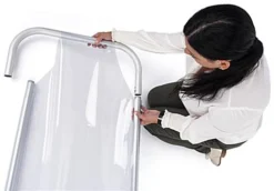 36" X 90" PVC Vinyl Divider With Portable Aluminum Frame, Floor Standing - Clear 10 36" X 90" PVC Vinyl Divider With Portable Aluminum Frame, Floor Standing - Clear -UZI Business Furniture Shop cvsseztb36.ra3 preview