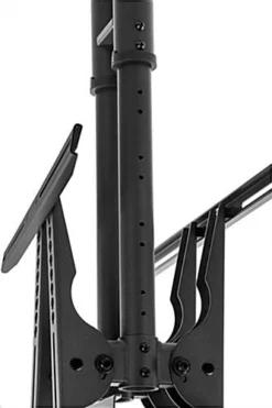 Ceiling TV Mount For 2 Screens 32” To 65”, Double Sided, Height Adjust & Tilt - Black -UZI Business Furniture Shop dcel3260.ra2 preview