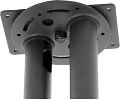 Ceiling TV Mount For 2 Screens 32” To 65”, Double Sided, Height Adjust & Tilt - Black -UZI Business Furniture Shop dcel3260.ra4 preview