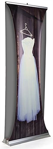 Replacement Inverted Parabolic Front Panel For 3D Effect Banner Stand DRBSPC3479