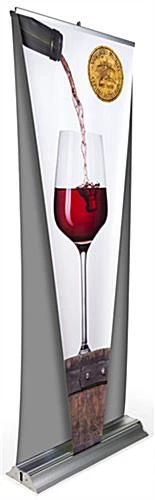 Replacement Inverted Pyramid Front Panel For 3D Effect Banner Stand DRBSIP3479