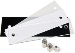 Office Door Name Signs With Black Back Plate -UZI Business Furniture Shop dsign82bk.ra5 preview