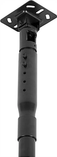 Ceiling TV Mount For 2 Screens 37” To 70”, Double Sided, Height, Tilt, & Pan - Black 6 Ceiling TV Mount For 2 Screens 37” To 70”, Double Sided, Height, Tilt, & Pan - Black - Image 6