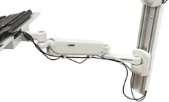 Wall Mounted Computer Workstation With Foldable Design -UZI Business Furniture Shop dwssw01wt.ra9 preview