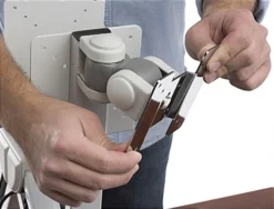 Monitor Arm With Keyboard Tray For Sitting Or Standing -UZI Business Furniture Shop dwssw02wt.ra5 preview