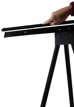 24” X 36” Poster Frame W/ Floor Easel, Adjustable Height - Black -UZI Business Furniture Shop eassf2436b.ra4 preview