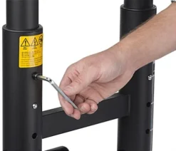 TV Stand W/ Shelf, Fits Monitors 65 To 80", Camera Tray & AV Shelf, Wheels – Black -UZI Business Furniture Shop em6580bk.ra4 preview