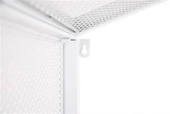 67"w X 40"h Bar Table W/ Mesh Canopy, Storage Shelf, Wood Countertop - White 15 67"w X 40"h Bar Table W/ Mesh Canopy, Storage Shelf, Wood Countertop - White -UZI Business Furniture Shop fdcasalc.ra3 preview