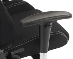 47.2"h Gaming Chair With Adjustable Armrests, Lumbar Support, Tilting Backrest - Grey -UZI Business Furniture Shop fdgamechgy.ra4 preview