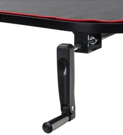 63"w Computer Desk With Height Adjustable Crank, Desk Pad Protector - Black -UZI Business Furniture Shop fdgamedbk.ra6a preview