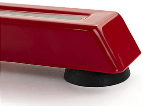 47.25"w Gaming Computer Desk With Z-Shaped Design, Floor Levelers - Red 7 47.25"w Gaming Computer Desk With Z-Shaped Design, Floor Levelers - Red - Image 7