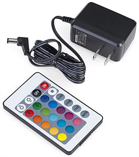 43.25” High-Top Table W/ LED Lighting, 16 Color Options, Rechargeable Battery - White 7 43.25” High-Top Table W/ LED Lighting, 16 Color Options, Rechargeable Battery - White - Image 7