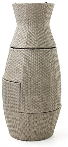 3 Piece Wicker Patio Set With Weather-Resistant Build And Stackable Design - Taupe 7 3 Piece Wicker Patio Set With Weather-Resistant Build And Stackable Design - Taupe - Image 7