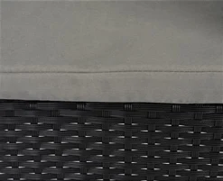 Patio Set W/ 16"h Table, Outdoor, Cushioned Sofa & 2 Chairs, Synthetic Rattan -UZI Business Furniture Shop fdoutdset1.ra5 preview