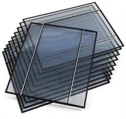 20 X 24 Desktop Sneeze Shield, PVC, Three Panels, Folding, Set Of 10 - Clear -UZI Business Furniture Shop fgcddb24.ra4 preview