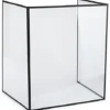 20 X 24 Desktop Sneeze Shield, PVC, Three Panels, Folding, Set Of 10 - Clear