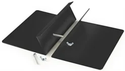 12” Floor Sign Base, Adjustable Clamp - Black -UZI Business Furniture Shop flrhld12bk.ra3 preview