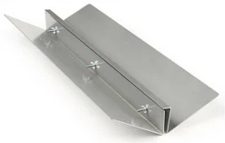 36" Floor Sign Base, Adjustable Clamp - Silver -UZI Business Furniture Shop flrhld36.ra3 preview